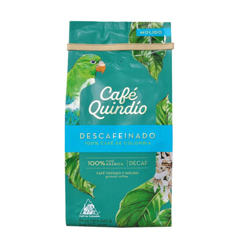 CAFE QUINDIO 340G DESCAFEINADO MOLIDO